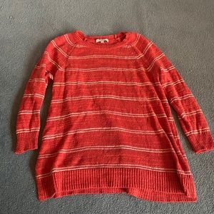 Madewell Orange Sweater